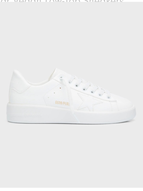 Golden Goose Shoes - Golden Goose Purestar Vegan Low-Top Sneakers